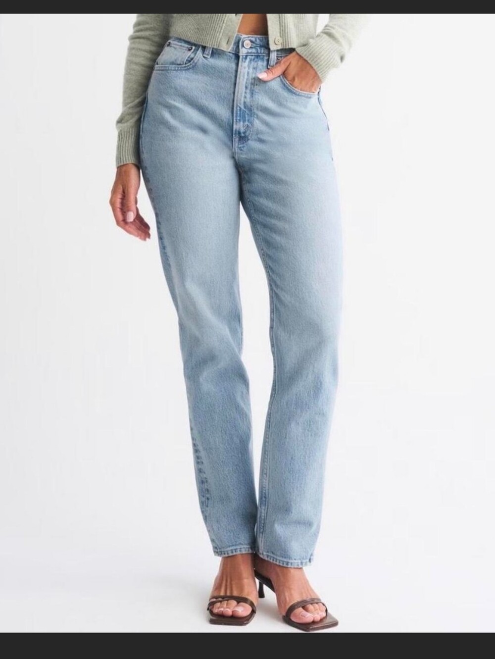 Abercrombie Curve Love 90s Straight Jean